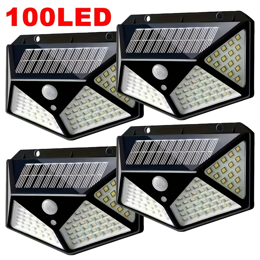 Smart Garden Light Camera - 100LED 야외 태양광 정원등, 모션 센서