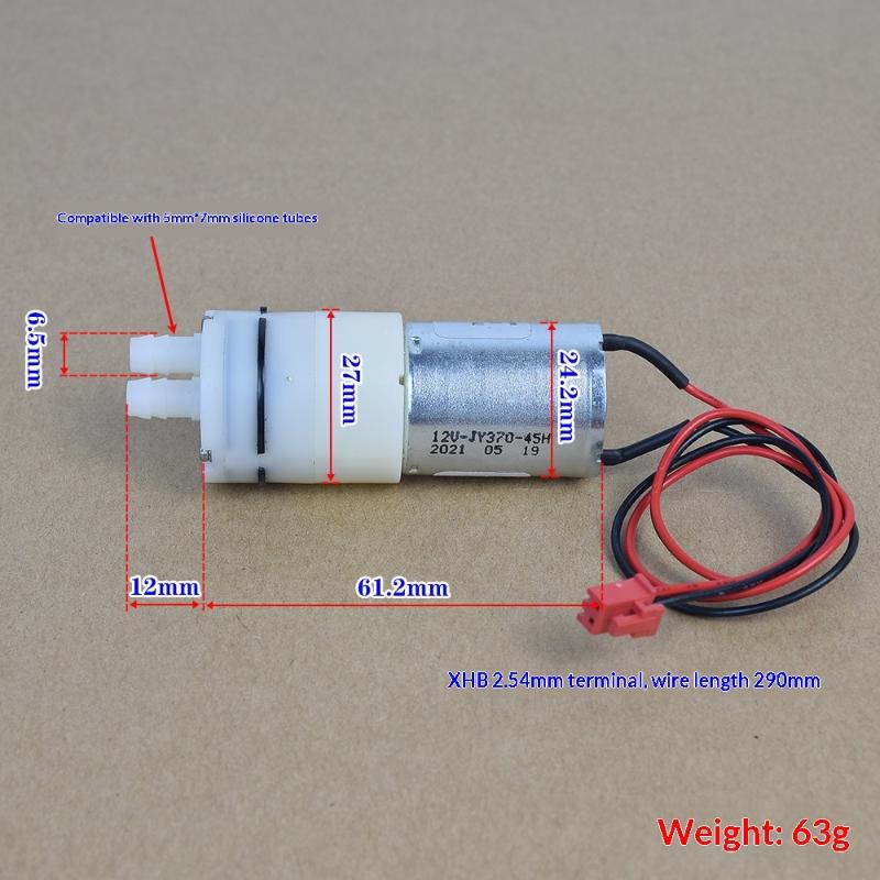 370 미니 다이어프램 워터 펌프 12V 마이크로 고효 - Smart Garden Water 리뷰 및 가격