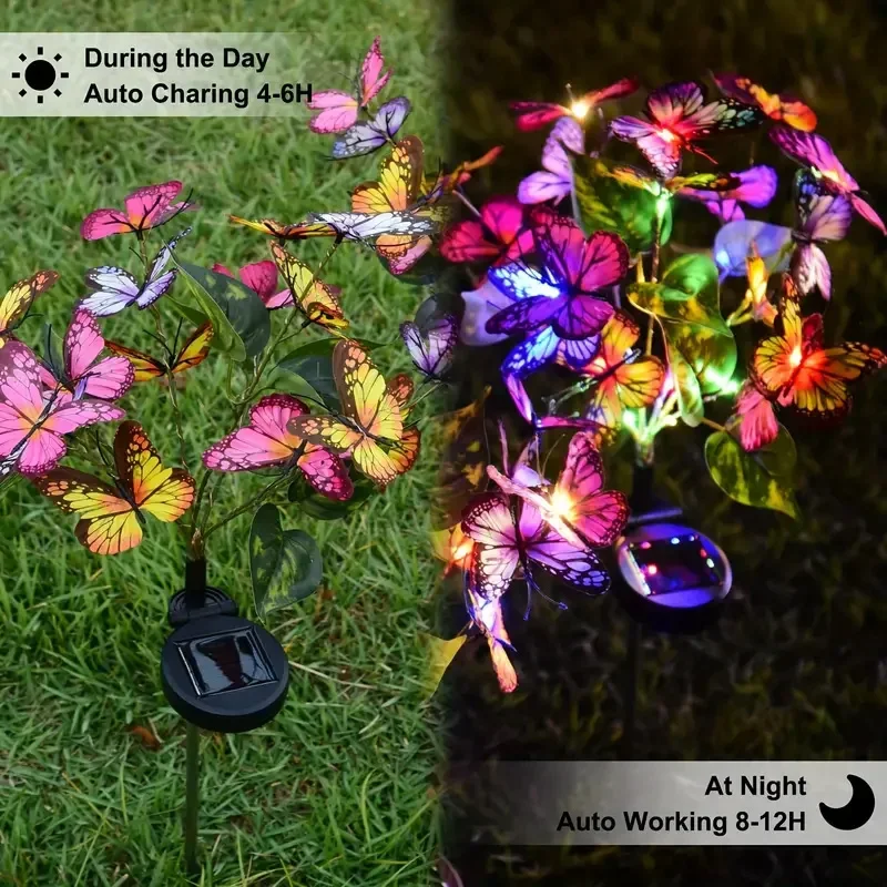 태양 LED 나비 정원 조명 마당 파티오 축제 크리스마 - Smart Garden Light Camera 리뷰 및 가격