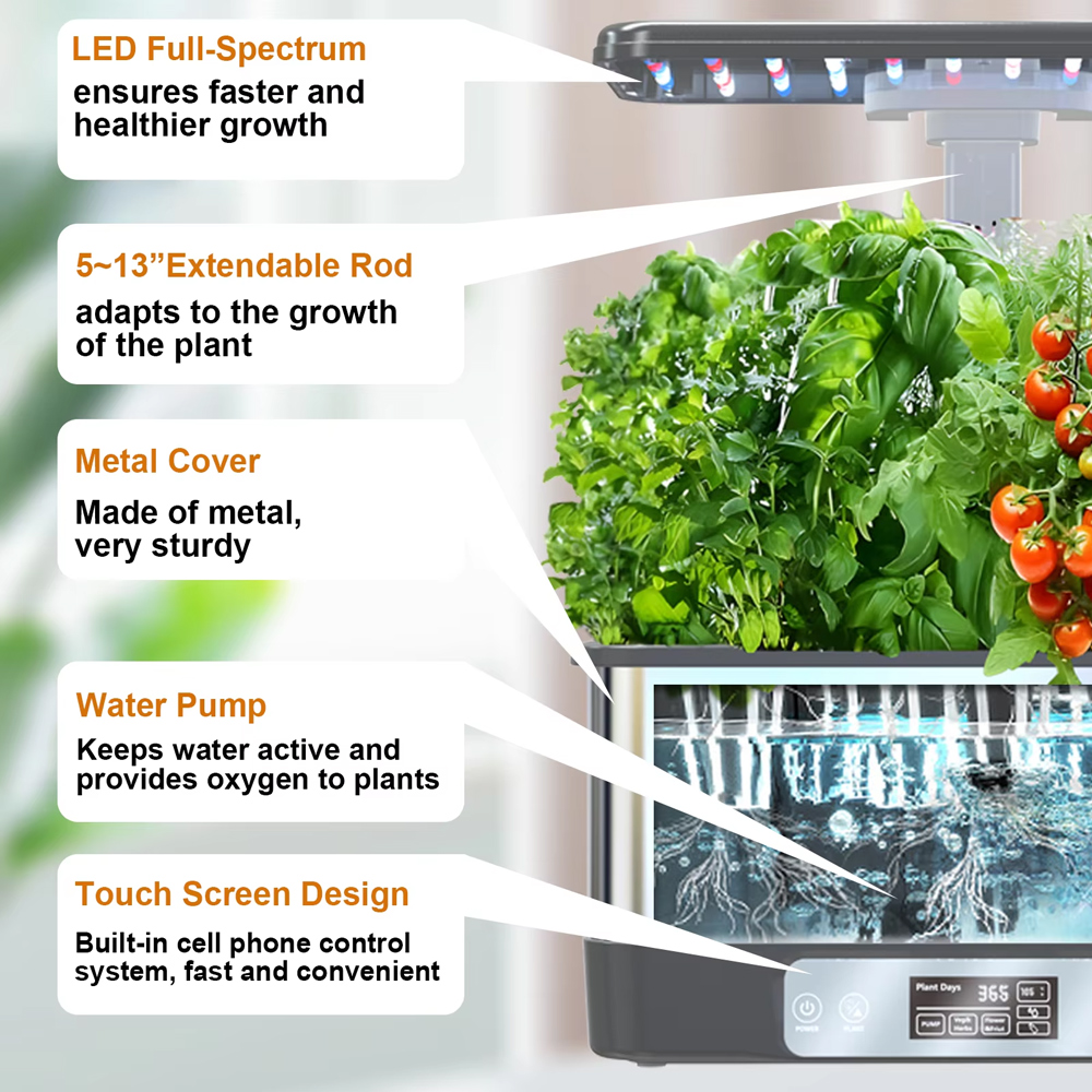 투야 와이파이 실내 정원 수경재배 시스템 LED 성장등 - Smart Garden Nursery 리뷰 및 가격