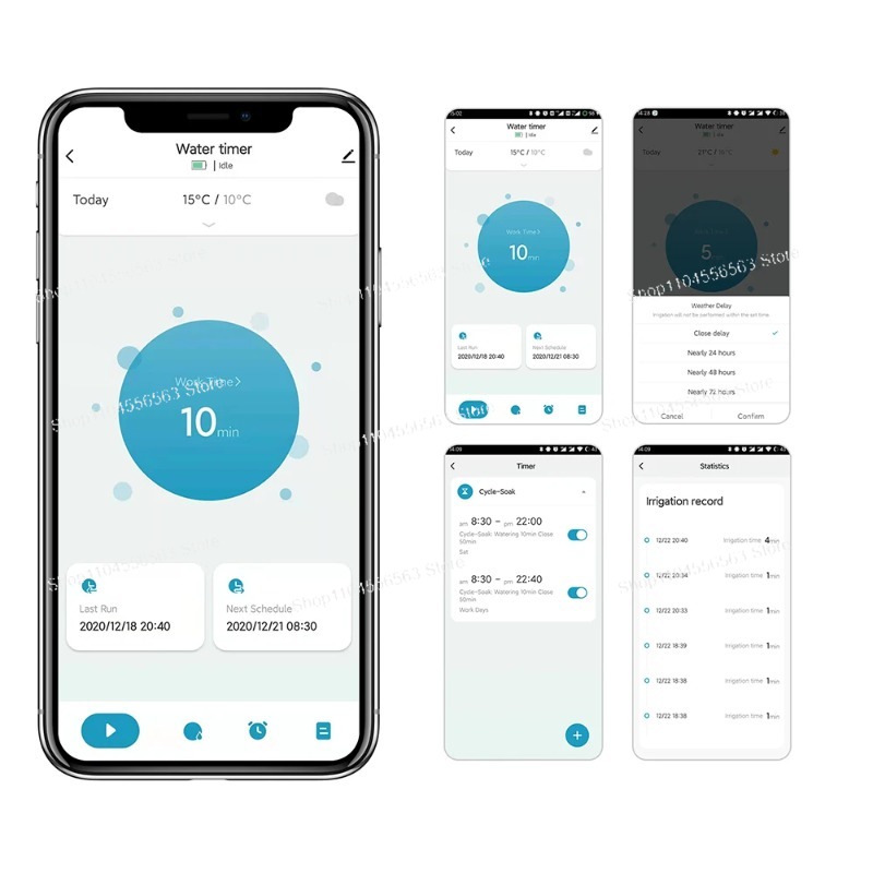 스마트 와이파이 정원 급수 타이머: 자동 점적 관개 컨 - Smart Garden Water 리뷰 및 가격