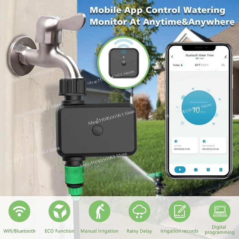 스마트 와이파이 정원 급수 타이머: 자동 점적 관개 컨 - Smart Garden Water 리뷰 및 가격