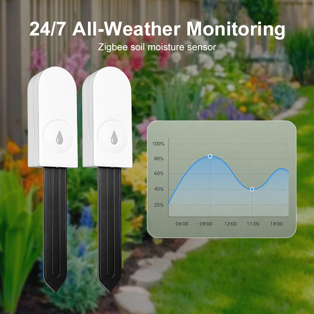 Zigbee 3.0 토양 수분 센서 온도 및 습도 온습 - Smart Garden Water 리뷰 및 가격