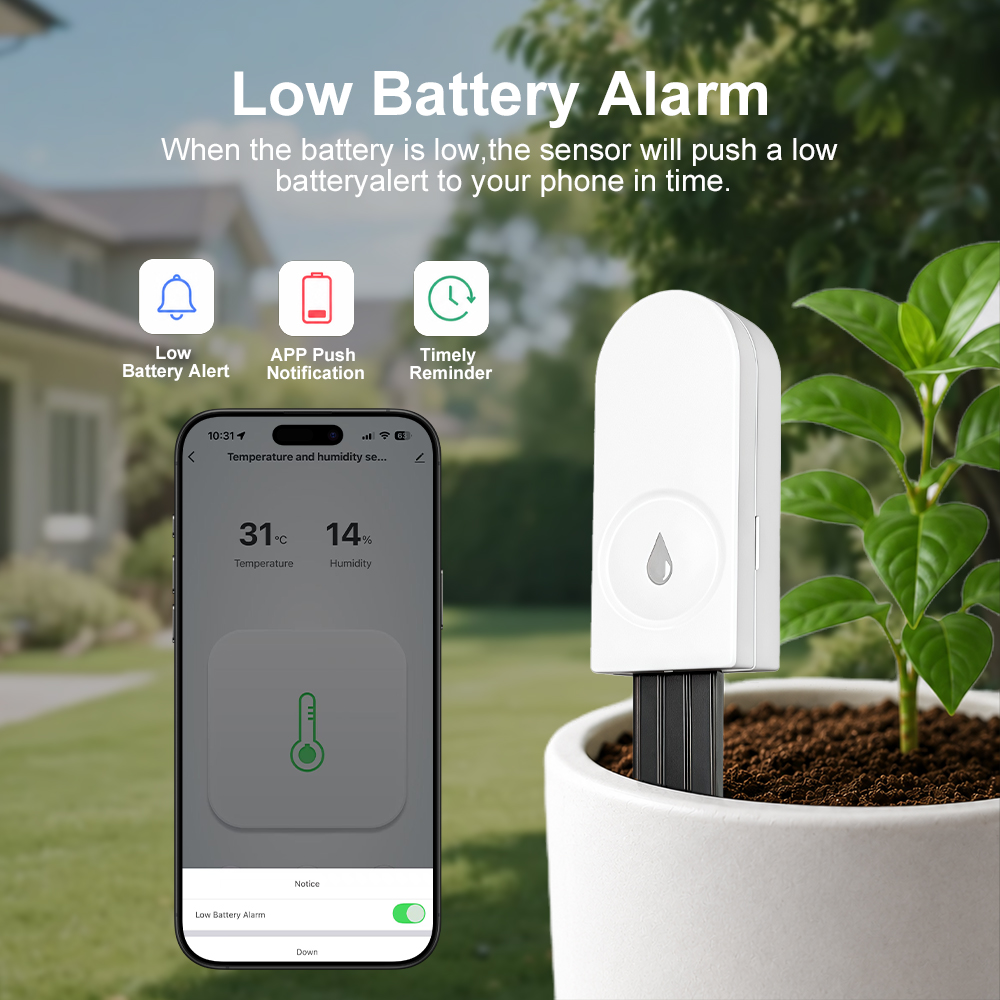 Zigbee 3.0 토양 수분 센서 온도 및 습도 온습 - Smart Garden Water 리뷰 및 가격