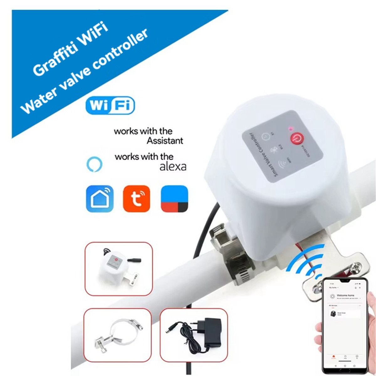 SWXF 투야 와이파이 스마트 밸브 컨트롤러 (타이머  - Smart Garden Water 리뷰 및 가격