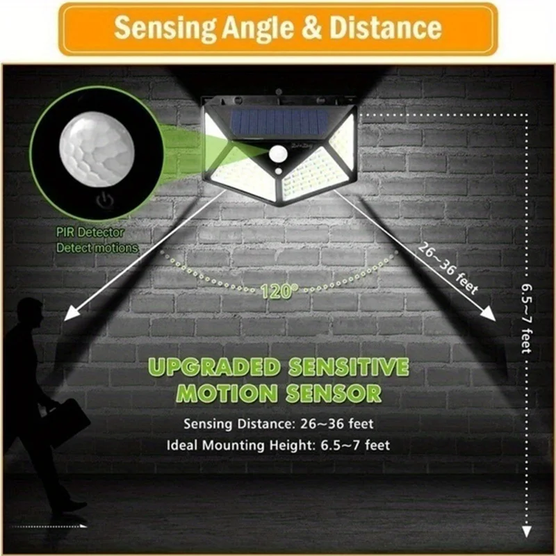 100Led 다기능 태양 램프 야외 정원 장식 모션 센 - Smart Garden Light Camera 리뷰 및 가격