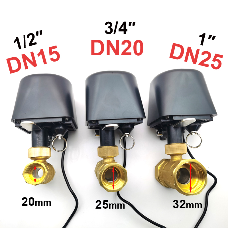 Tuya WiFi 또는 Zigbee 워터 밸브 차단 볼 - Smart Garden Water 리뷰 및 가격